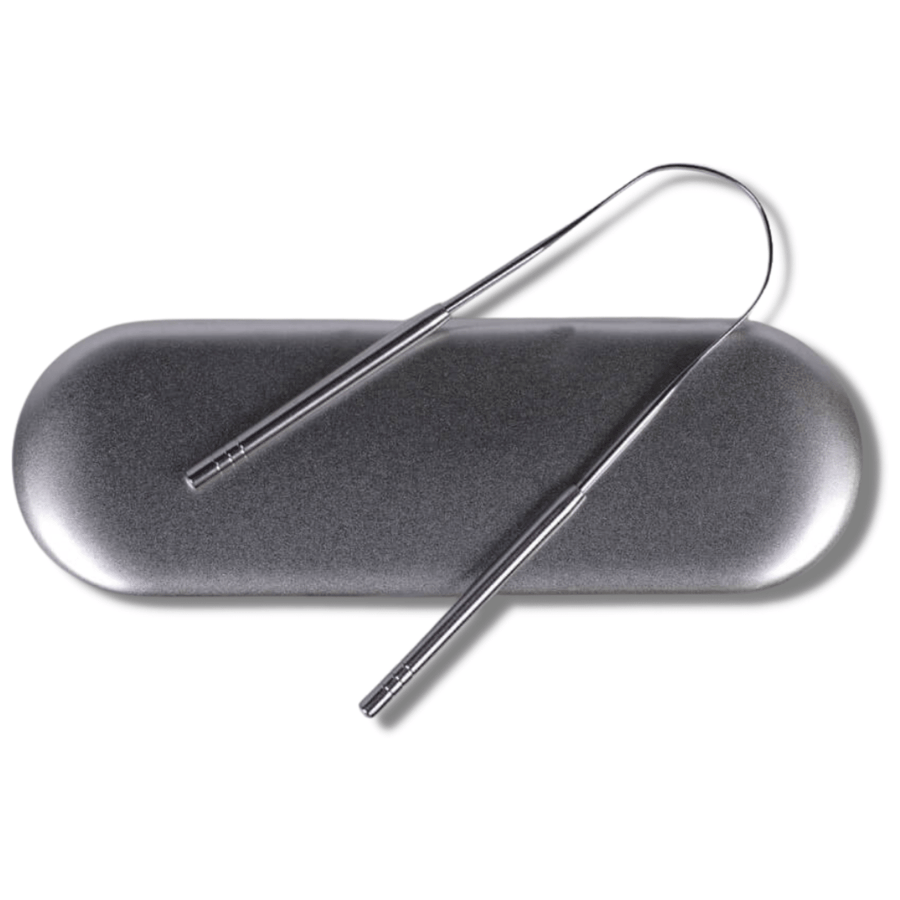 Raspador Lingual de Acero Inoxidable