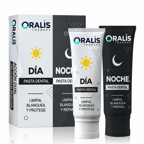 Pasta de Dientes de Acción Dual Día y Noche